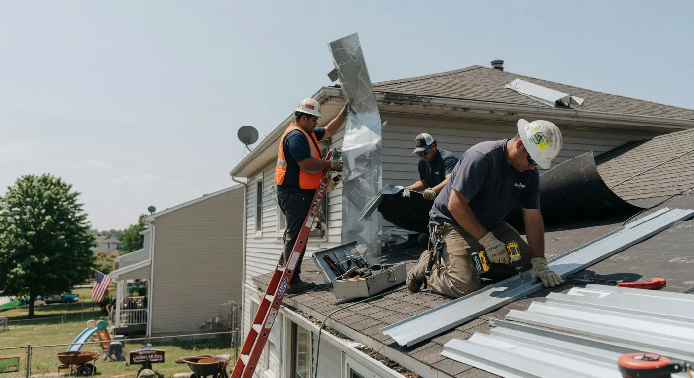Metal Roof Repair in Krotz Springs, LA